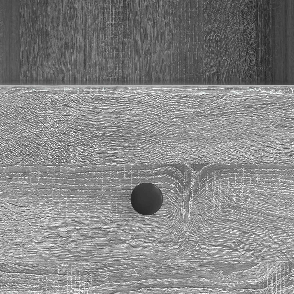 vidaXL Szafka pod telewizor z szufladą Szary Sonoma 102 x 34,5 x 50 cm