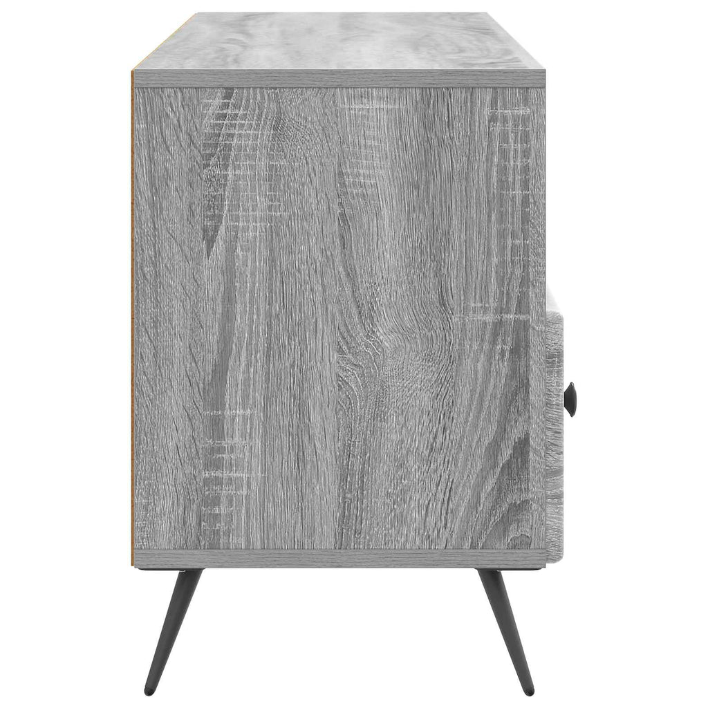 vidaXL Szafka pod telewizor z szufladą Szary Sonoma 102 x 34,5 x 50 cm
