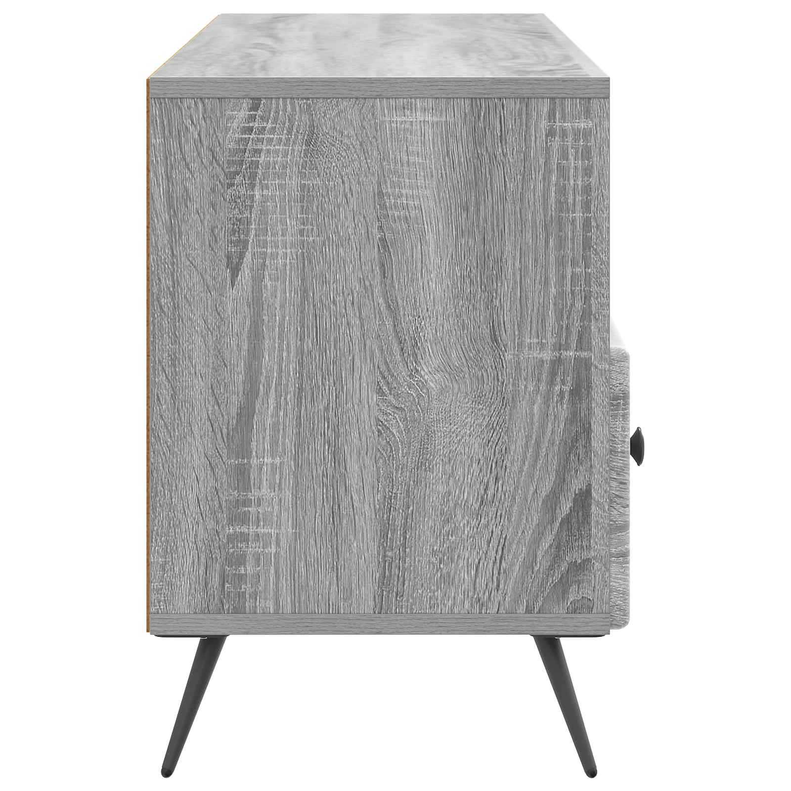vidaXL Szafka pod telewizor z szufladą Szary Sonoma 102 x 34,5 x 50 cm