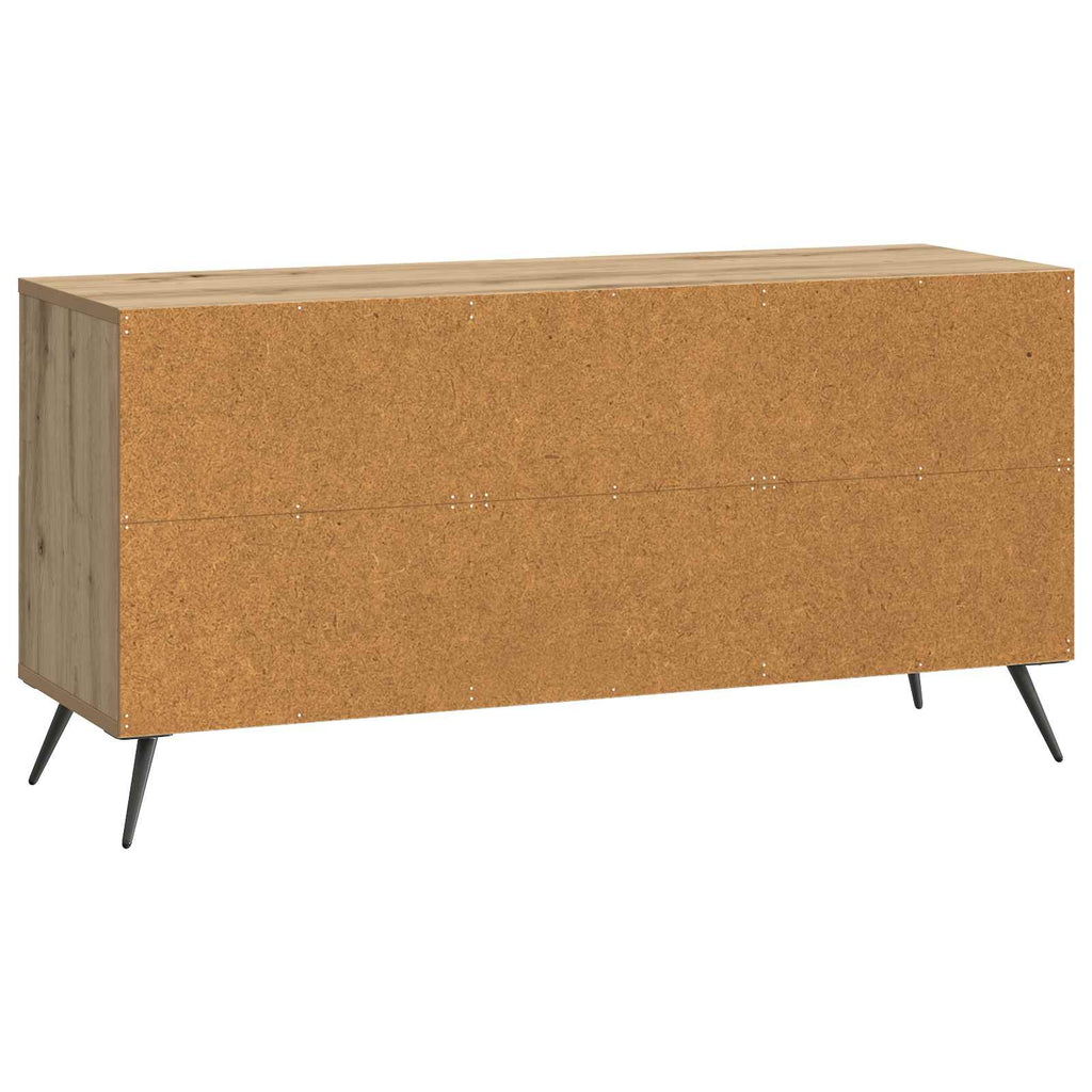 vidaXL Szafka pod telewizor z szufladą Dąb artisan 102 x 34,5 x 50 cm