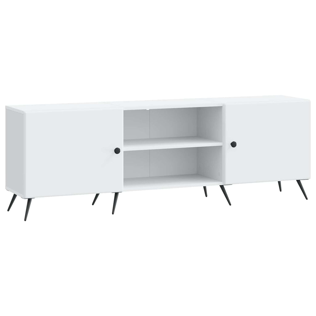 vidaXL Szafka pod telewizor 150 x 31 x 50 cm Biały Drewno inżynieryjne