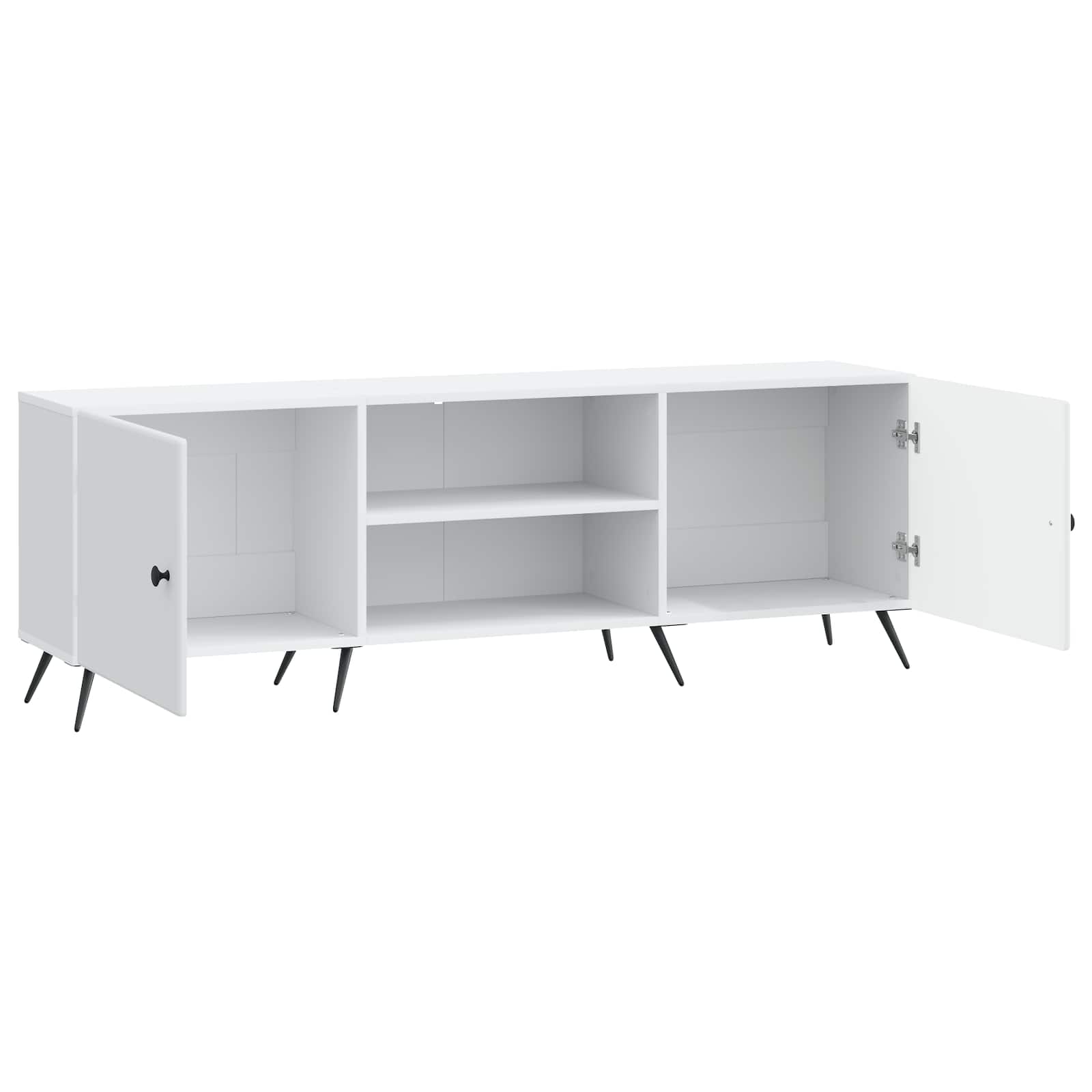 vidaXL Szafka pod telewizor 150 x 31 x 50 cm Biały Drewno inżynieryjne