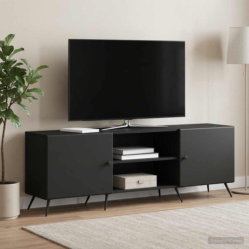 vidaXL Szafka pod telewizor Czarny 150 x 31 x 50 cm