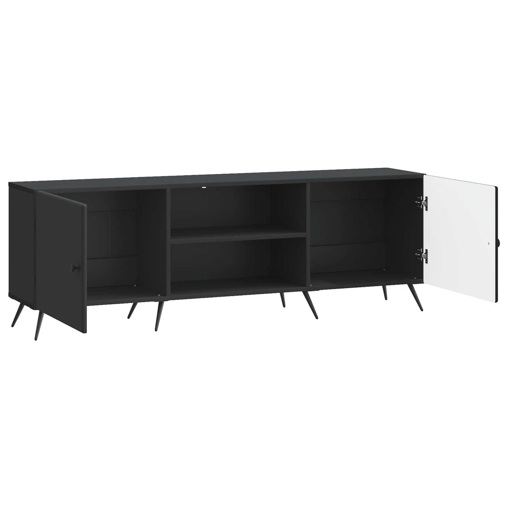 vidaXL Szafka pod telewizor Czarny 150 x 31 x 50 cm