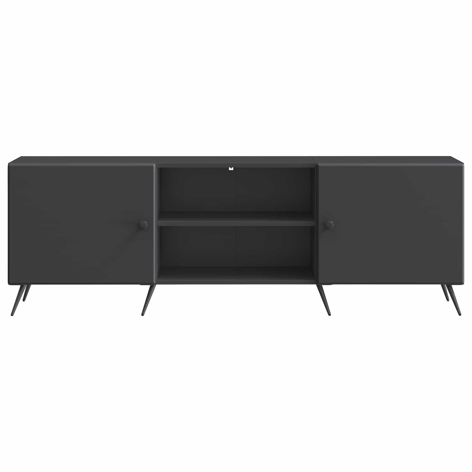 vidaXL Szafka pod telewizor Czarny 150 x 31 x 50 cm