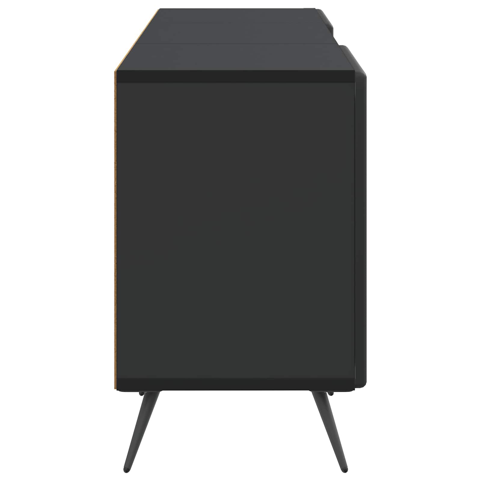vidaXL Szafka pod telewizor Czarny 150 x 31 x 50 cm