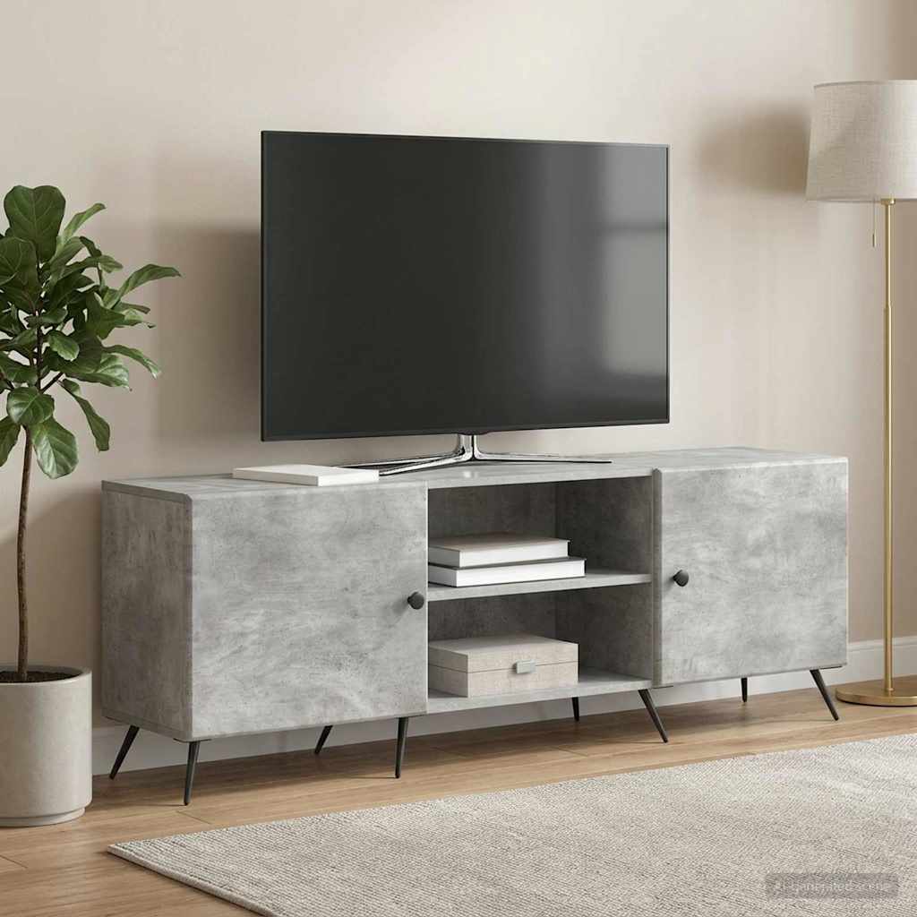 vidaXL Szafka pod telewizor Betonowy szary 150 x 31 x 50 cm