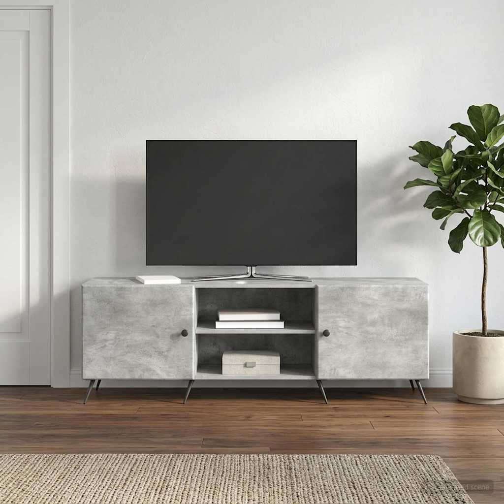 vidaXL Szafka pod telewizor Betonowy szary 150 x 31 x 50 cm