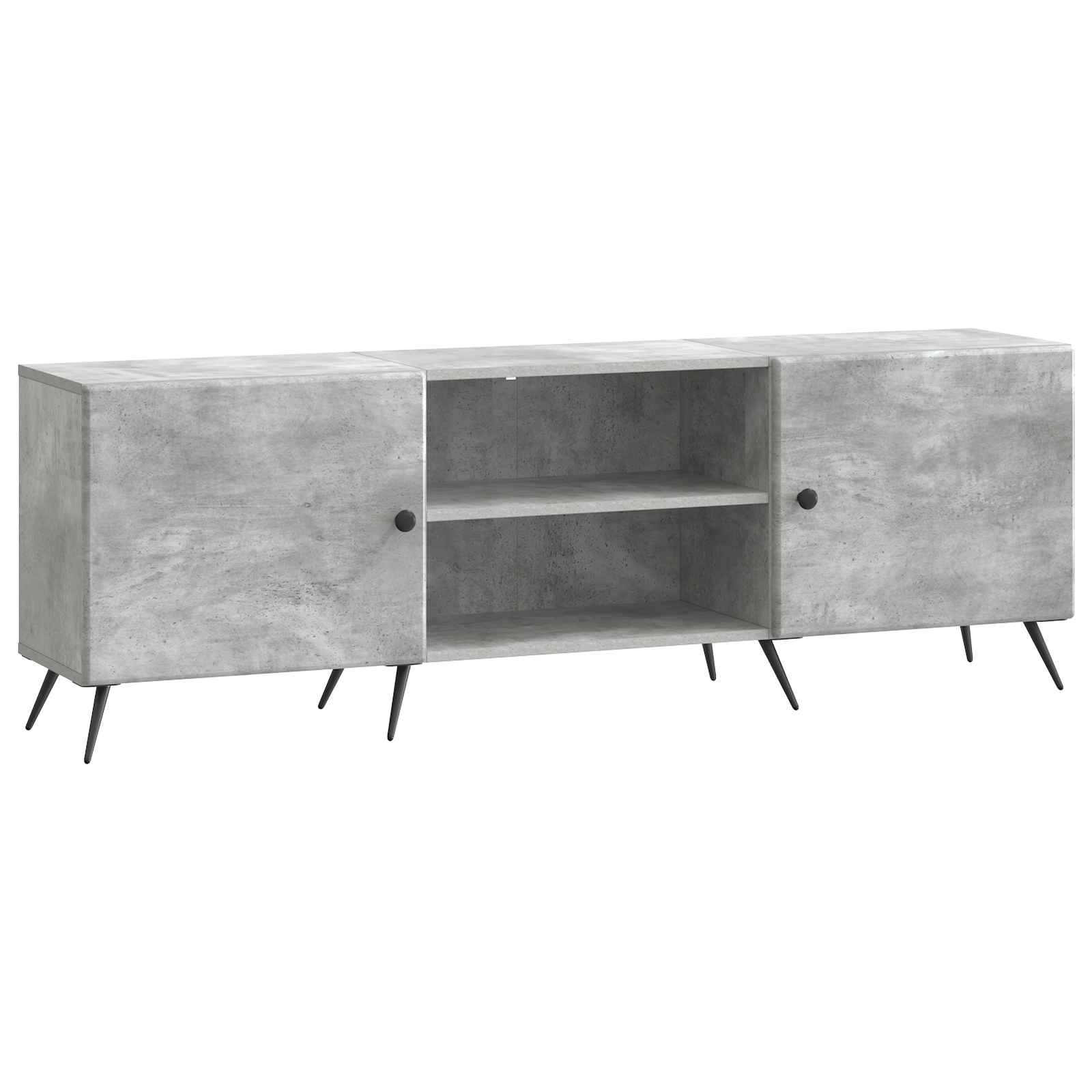 vidaXL Szafka pod telewizor Betonowy szary 150 x 31 x 50 cm