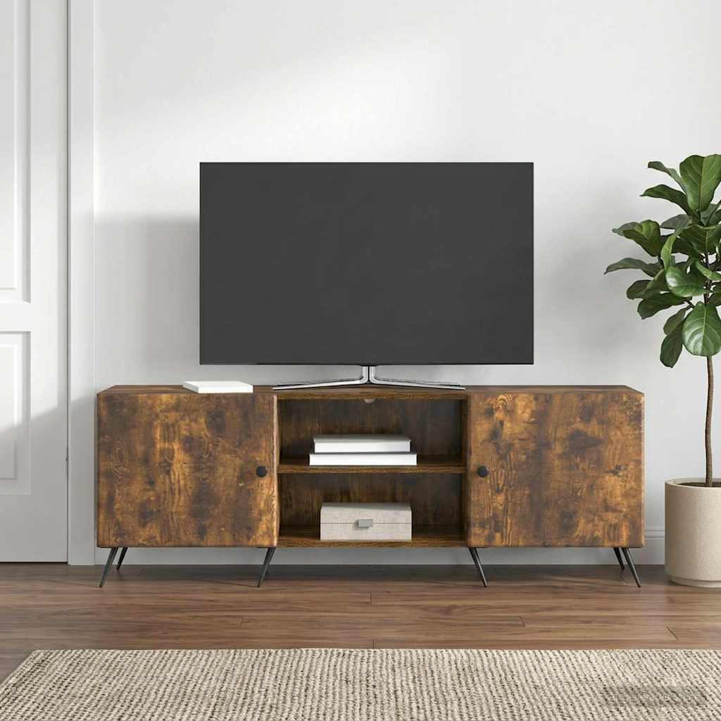 vidaXL Szafka pod telewizor Dąb wędzony 150 x 31 x 50 cm