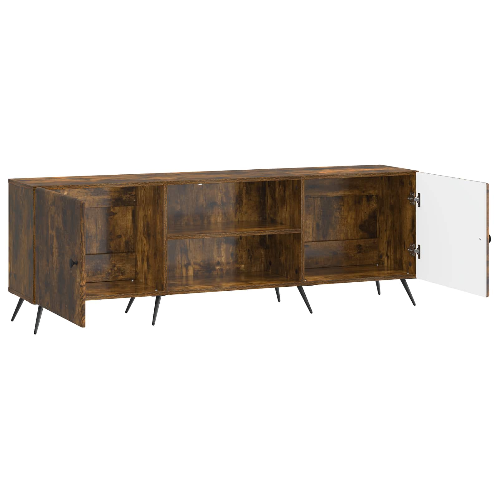 vidaXL Szafka pod telewizor Dąb wędzony 150 x 31 x 50 cm