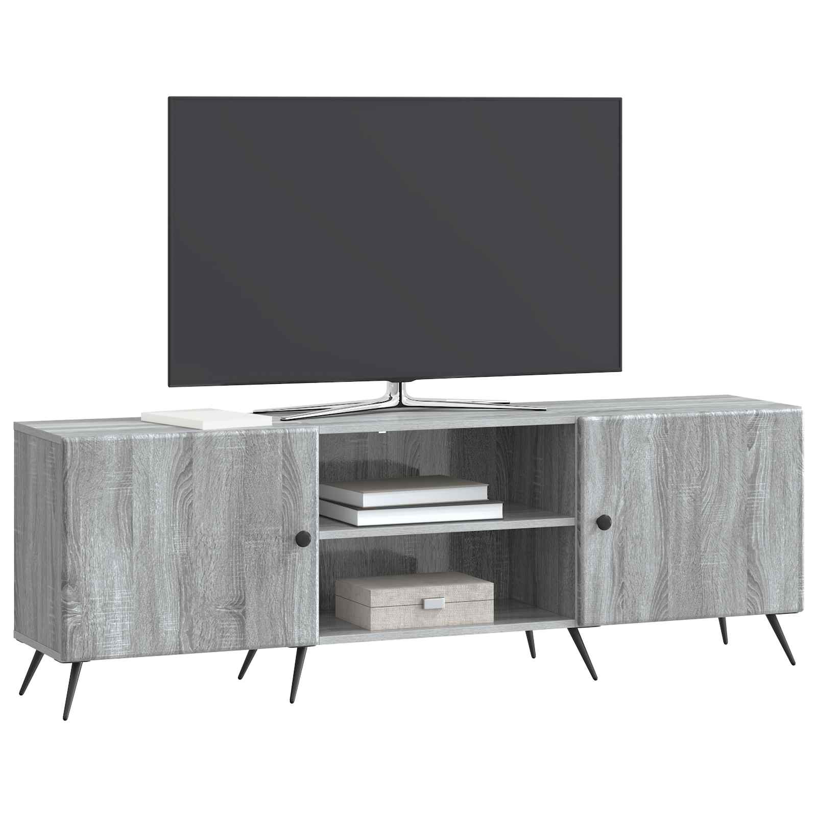 vidaXL Szafka pod telewizor 150 x 31 x 50 cm Szary Sonoma