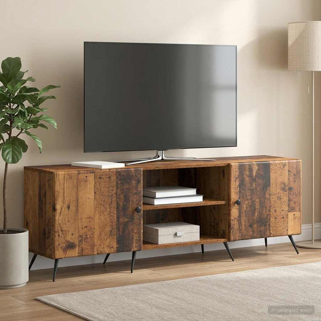 vidaXL Szafka pod telewizor Stare drewno 150 x 31 x 50 cm
