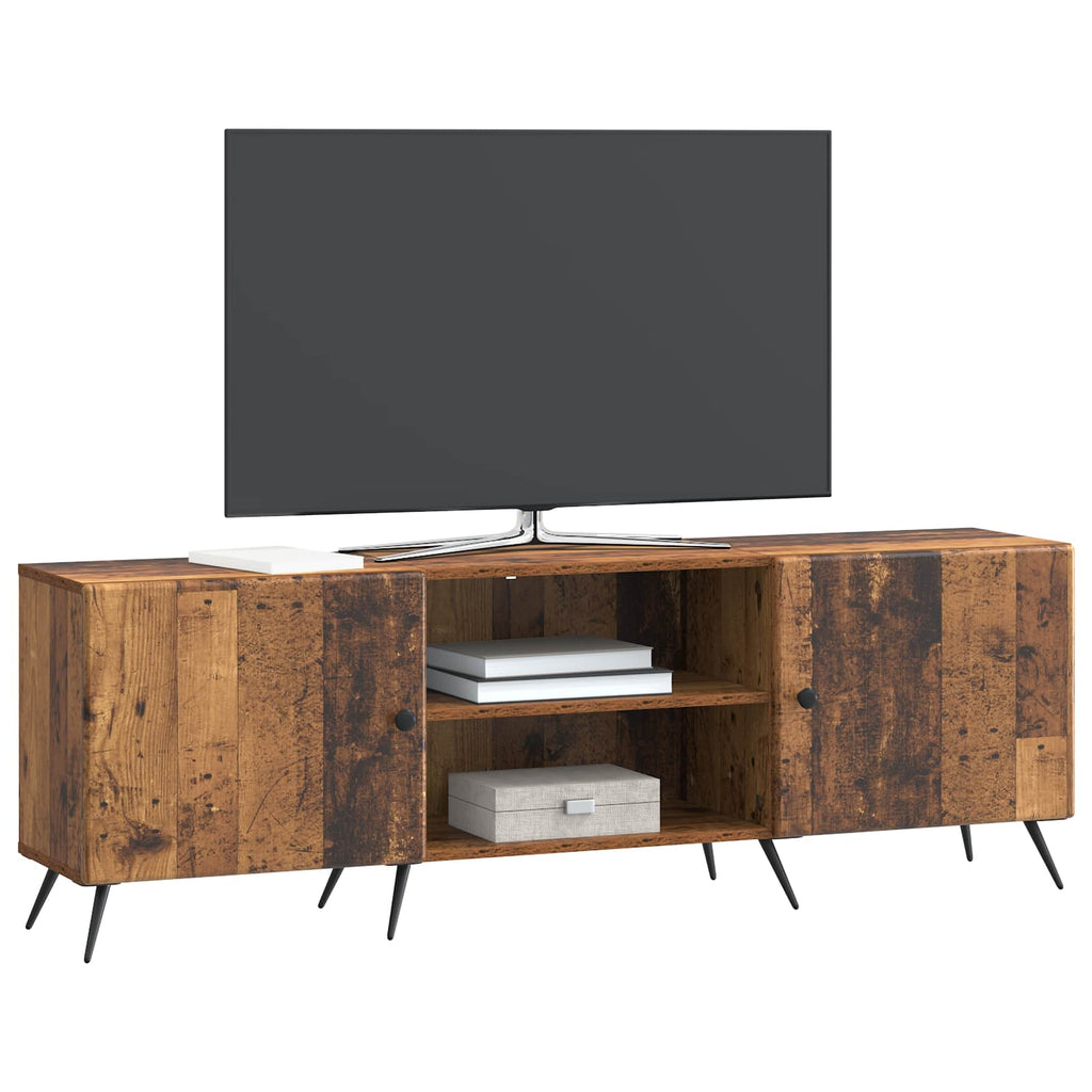 vidaXL Szafka pod telewizor Stare drewno 150 x 31 x 50 cm