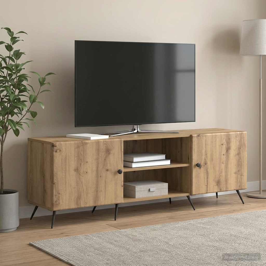 vidaXL Szafka pod telewizor 150 x 31 x 50 cm Dąb artisan