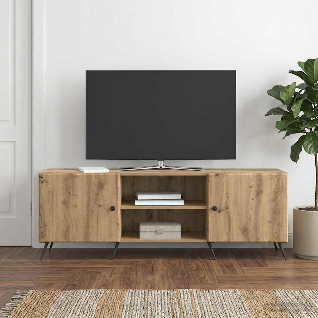 vidaXL Szafka pod telewizor 150 x 31 x 50 cm Dąb artisan