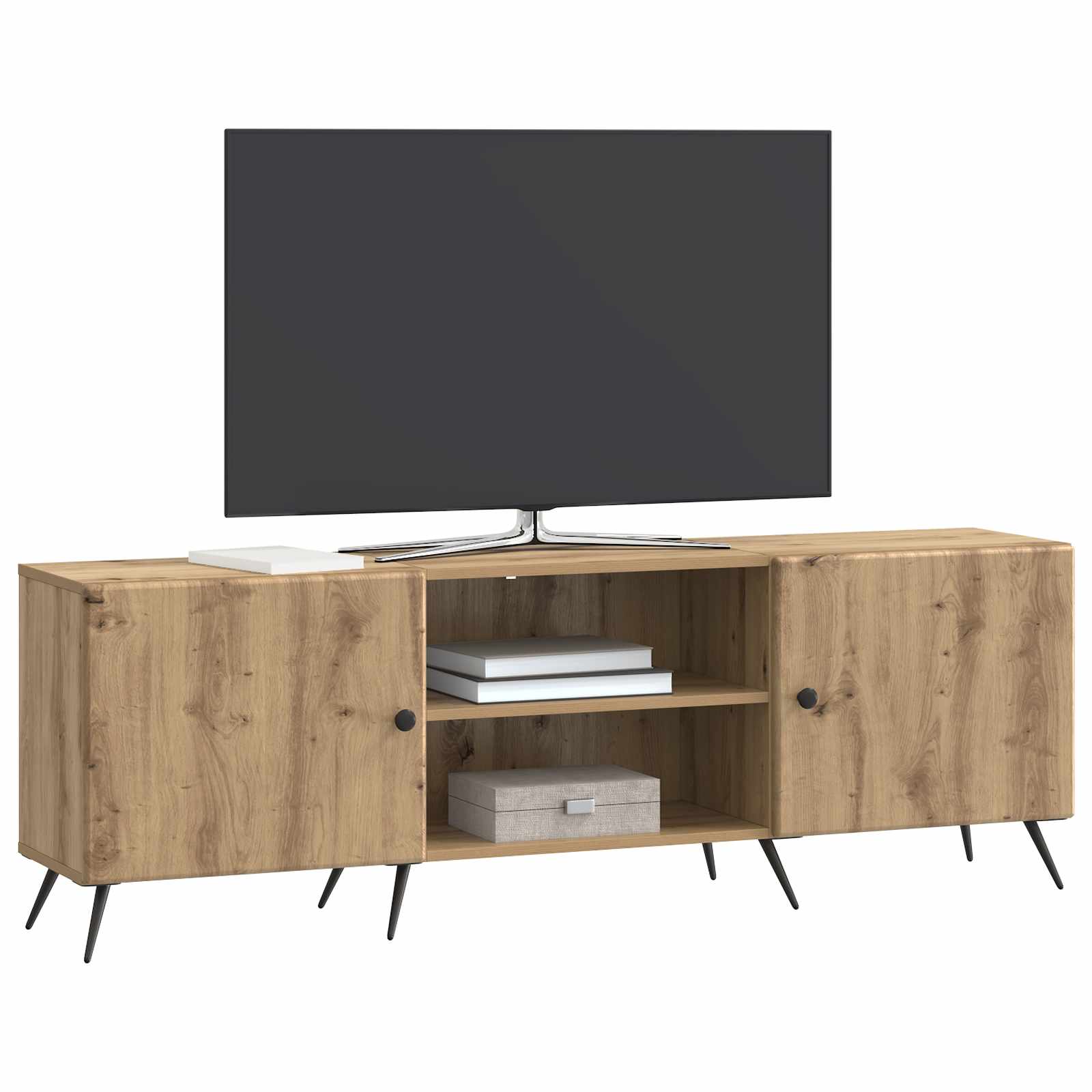 vidaXL Szafka pod telewizor Dąb artisan 150 x 31 x 50 cm