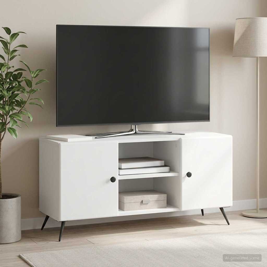 vidaXL Szafka pod telewizor Biały 102 x 34,5 x 50 cm