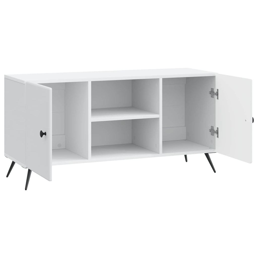 vidaXL Szafka pod telewizor Biały 102 x 34,5 x 50 cm