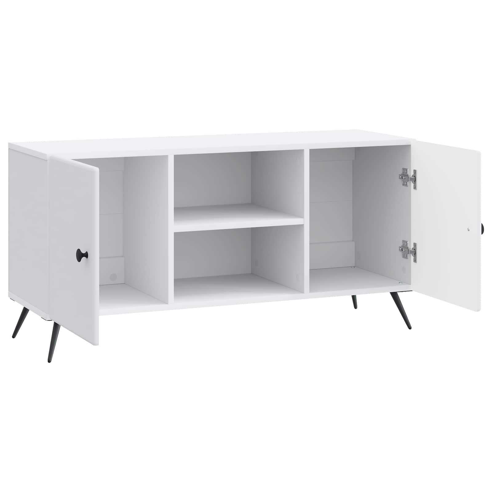 vidaXL Szafka pod telewizor Biały 102 x 34,5 x 50 cm