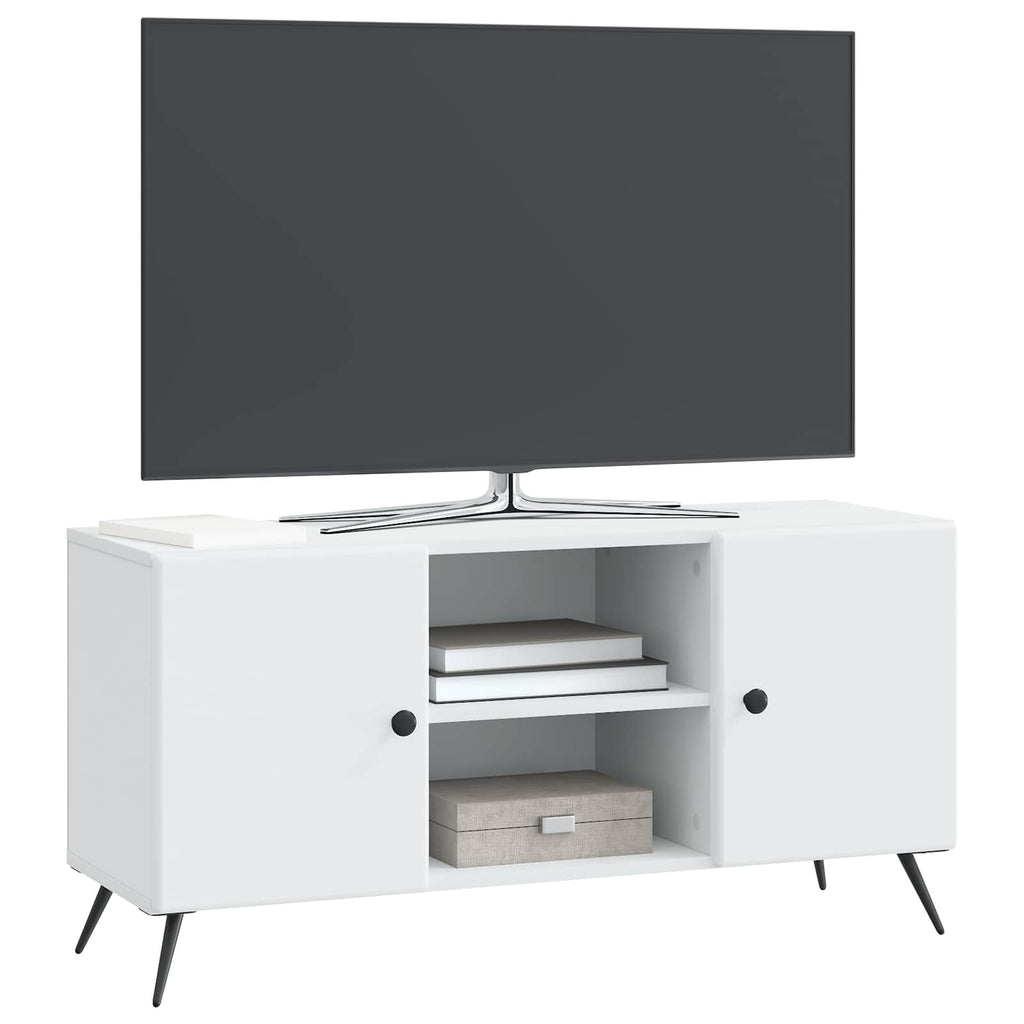 vidaXL Szafka pod telewizor Biały 102 x 34,5 x 50 cm