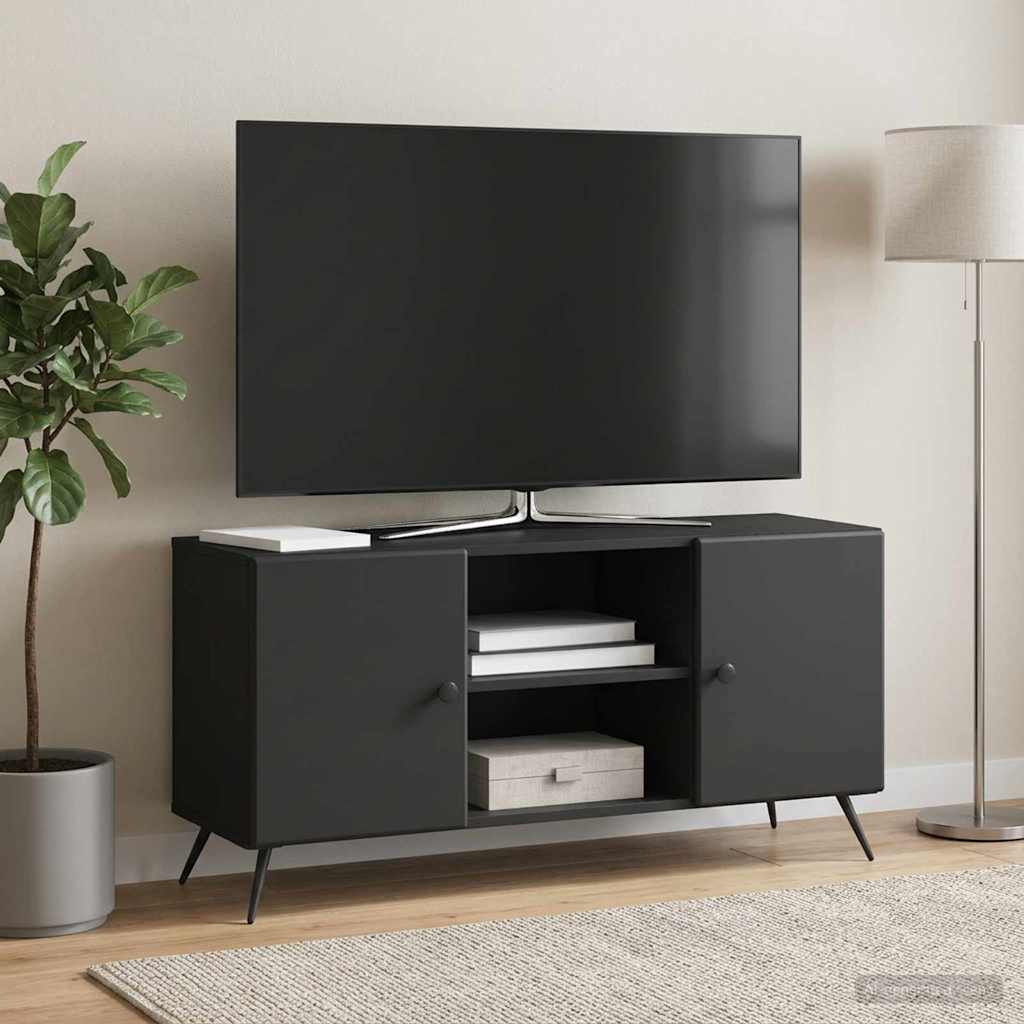 vidaXL Szafka pod telewizor Czarny 102 x 34,5 x 50 cm