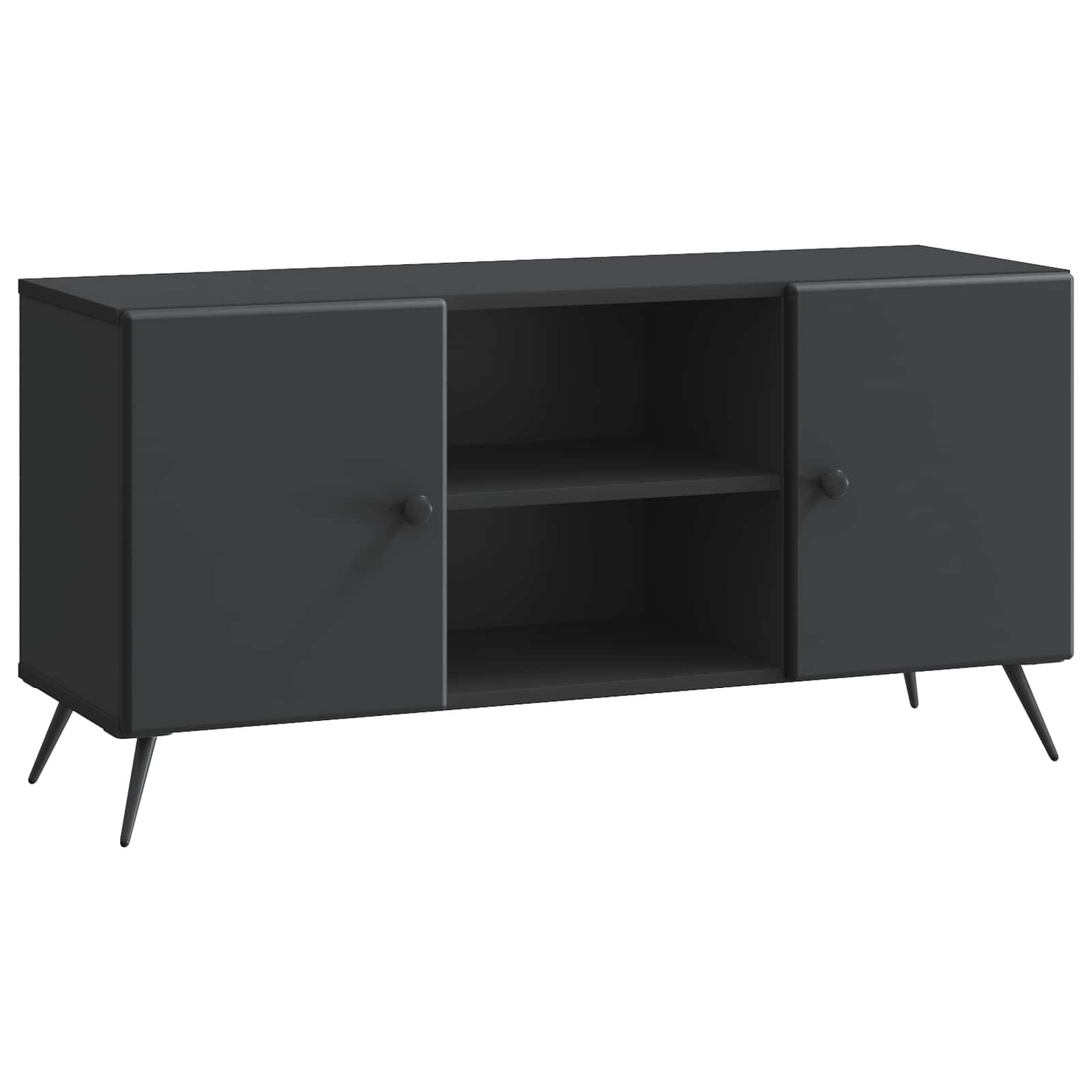 vidaXL Szafka pod telewizor Czarny 102 x 34,5 x 50 cm