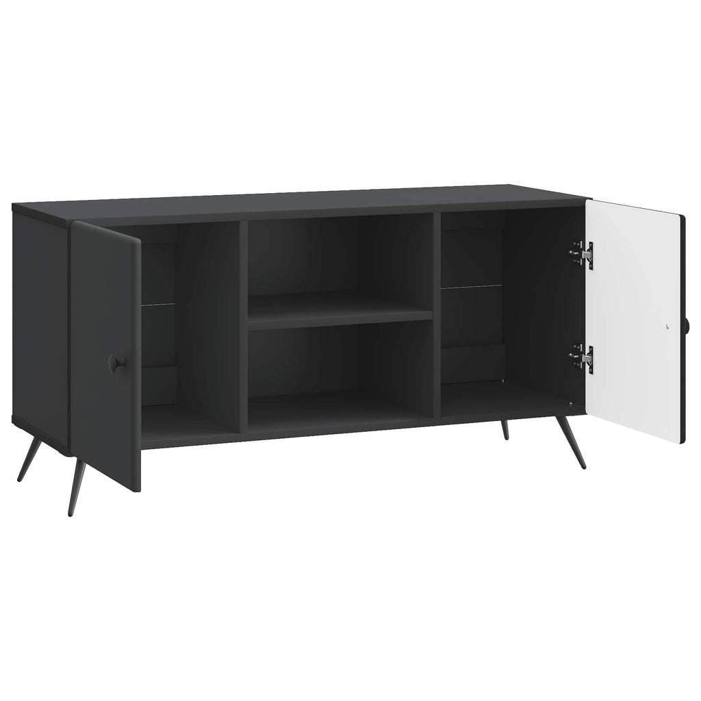 vidaXL Szafka pod telewizor Czarny 102 x 34,5 x 50 cm