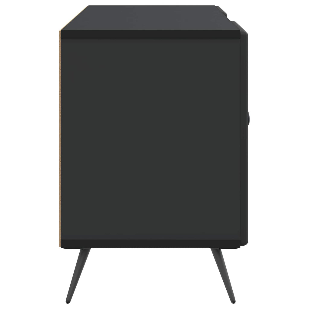 vidaXL Szafka pod telewizor Czarny 102 x 34,5 x 50 cm