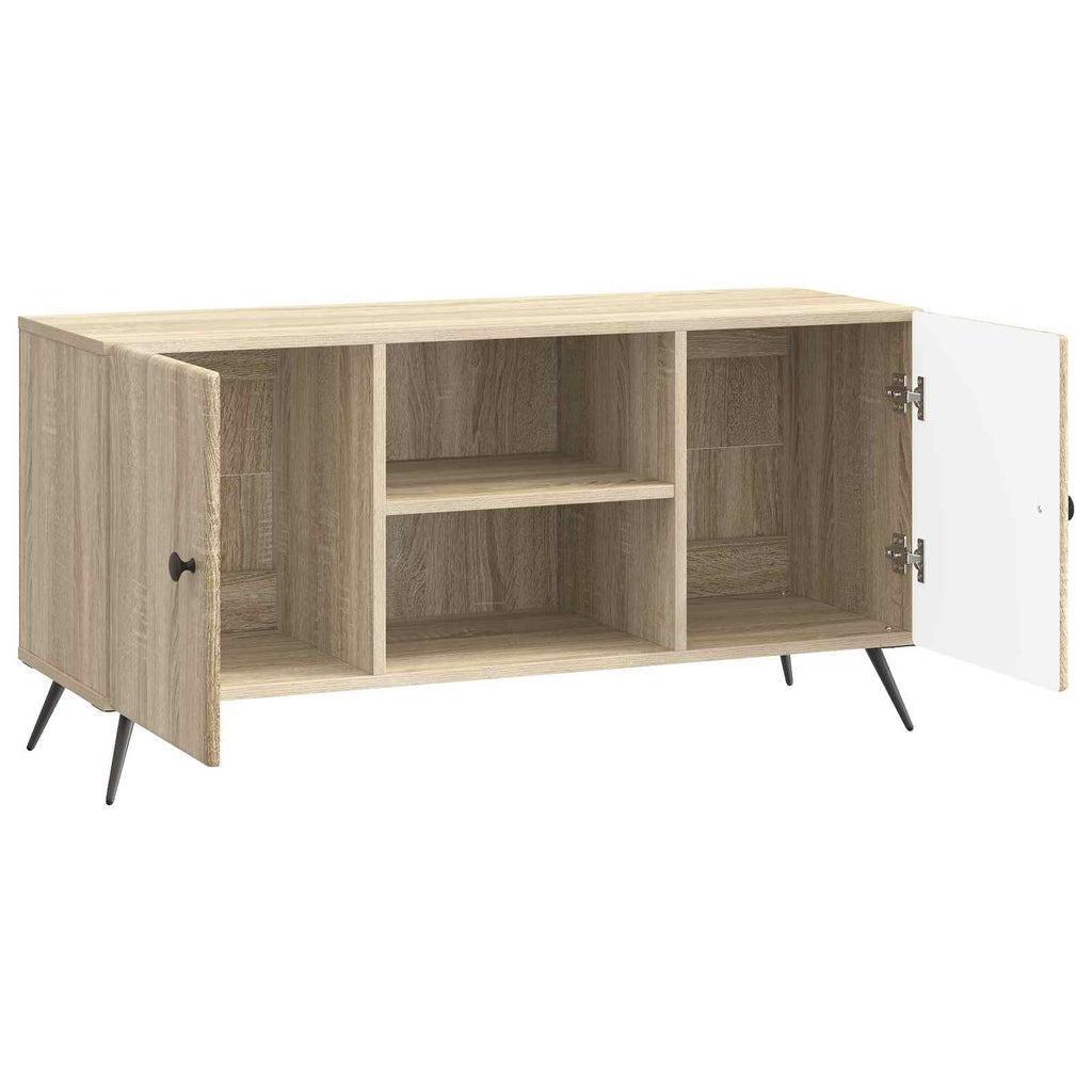 vidaXL Szafka pod telewizor dąb Sonoma 102 x 34,5 x 50 cm