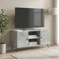 vidaXL Szafka pod telewizor 102 x 34,5 x 50 cm Betonowy szary