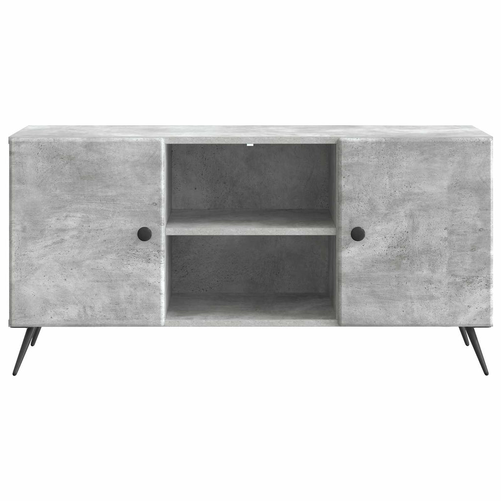 vidaXL Szafka pod telewizor Betonowy szary 102 x 34,5 x 50 cm