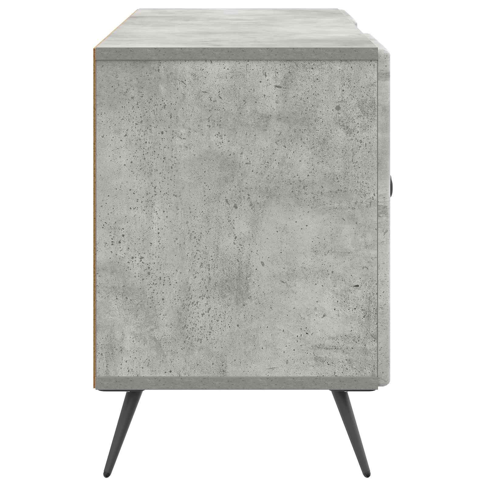 vidaXL Szafka pod telewizor Betonowy szary 102 x 34,5 x 50 cm