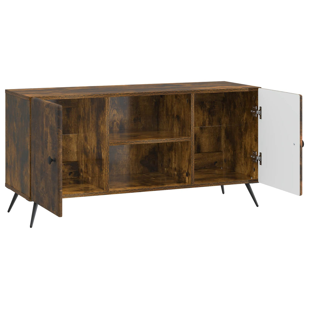 vidaXL Szafka pod telewizor Dąb wędzony 102 x 34,5 x 50 cm