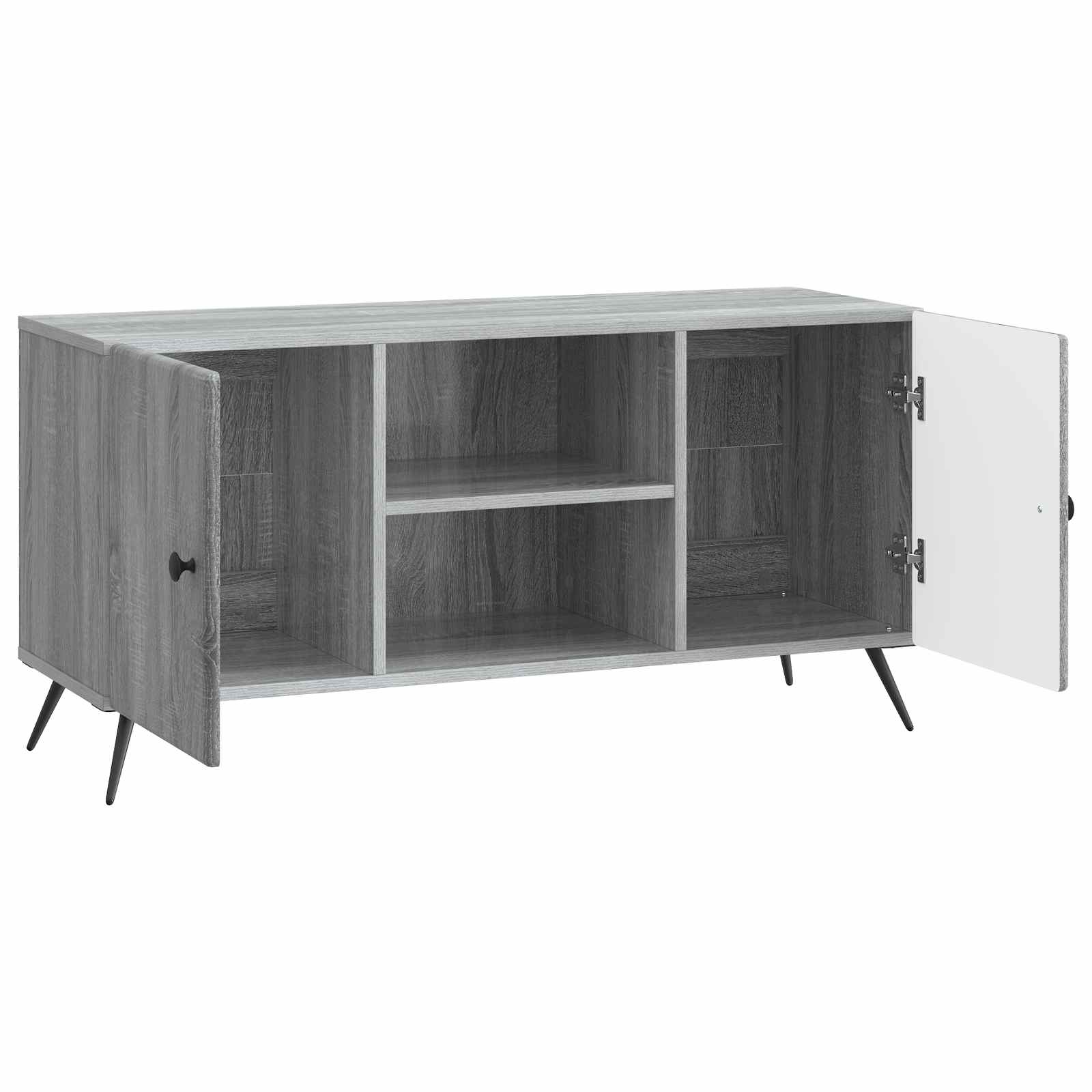 vidaXL Szafka pod telewizor Szary Sonoma 102 x 34,5 x 50 cm