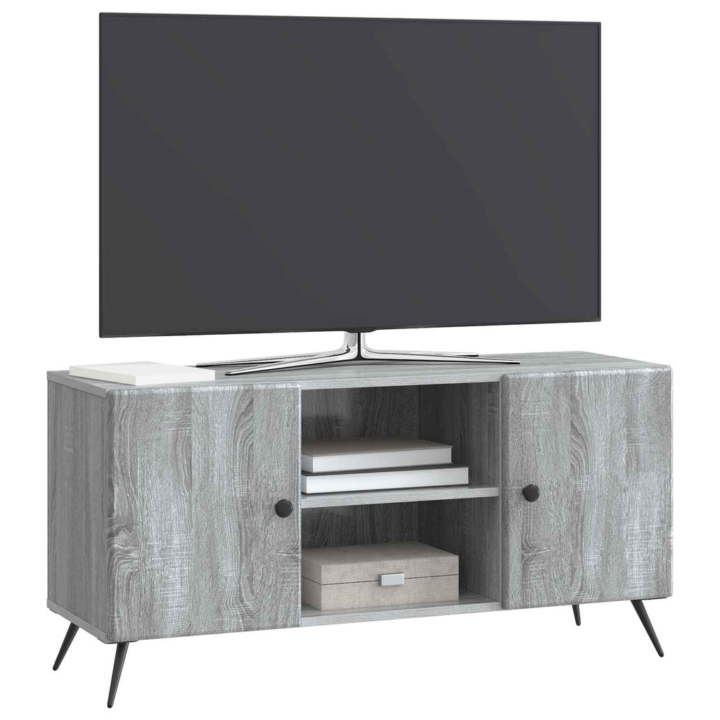 vidaXL Szafka pod telewizor Szary Sonoma 102 x 34,5 x 50 cm