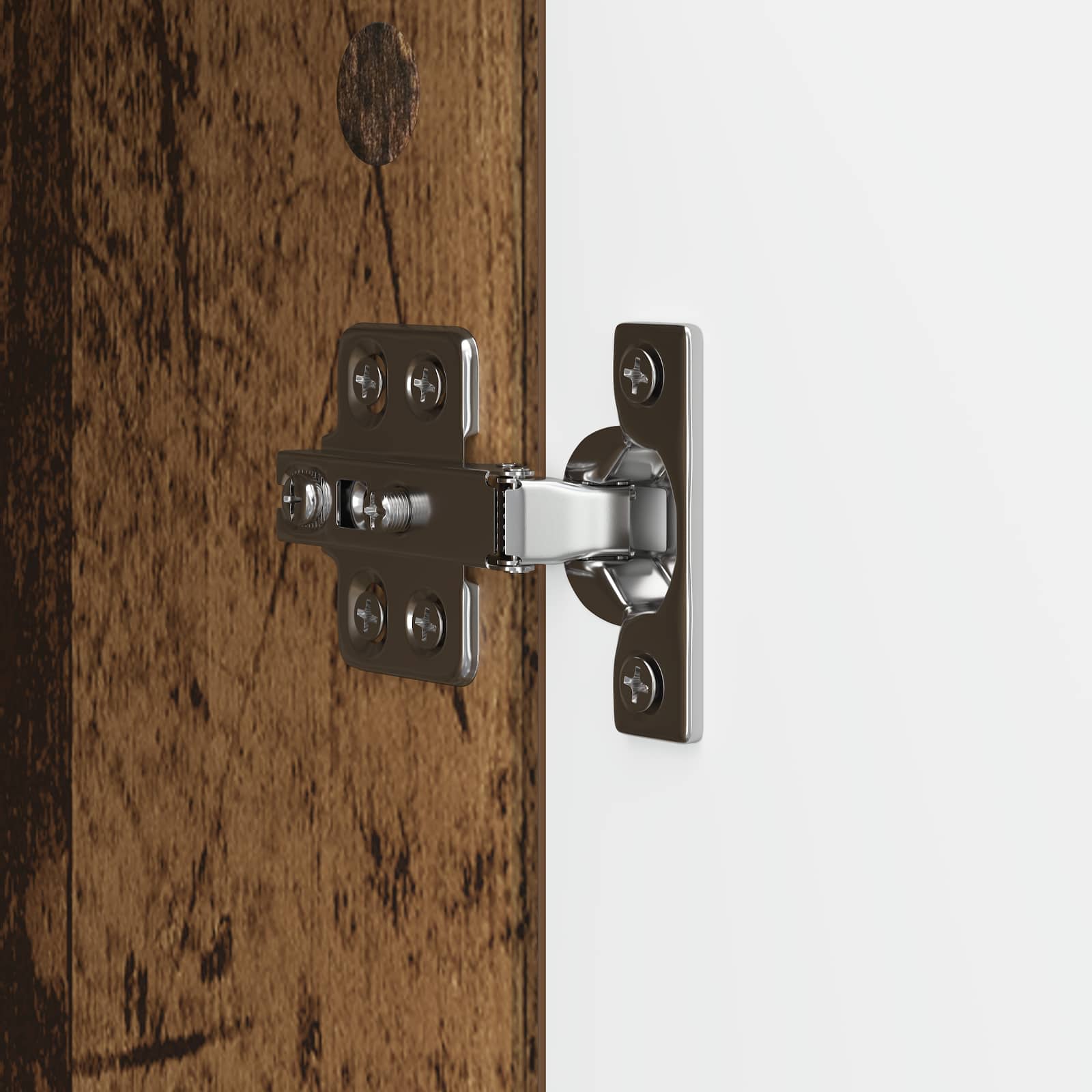 vidaXL Szafka pod telewizor Stare drewno 102 x 34,5 x 50 cm
