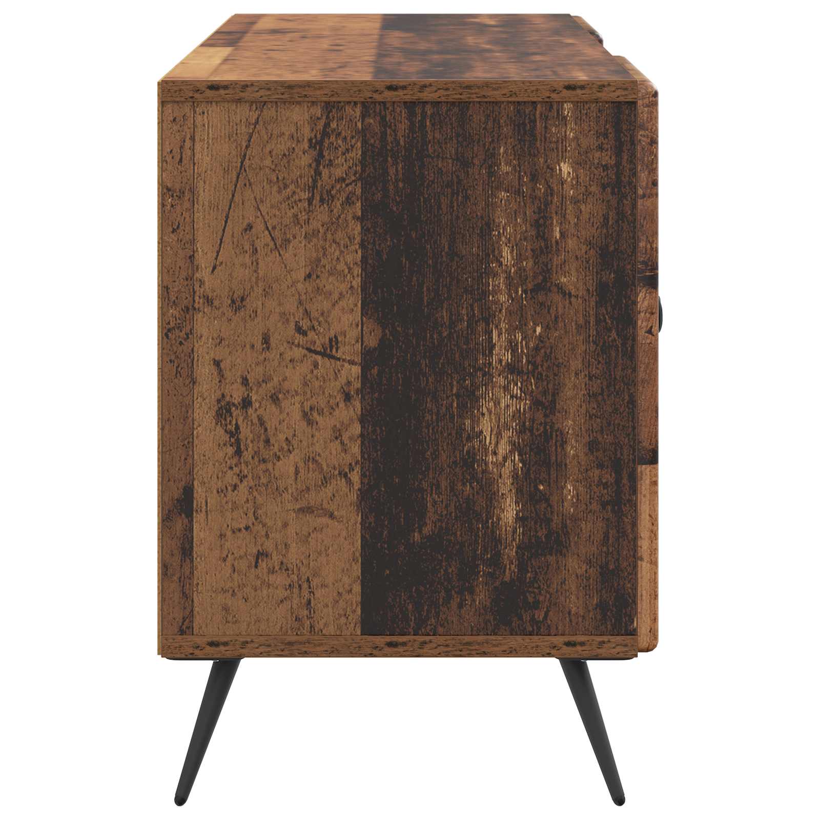 vidaXL Szafka pod telewizor Stare drewno 102 x 34,5 x 50 cm