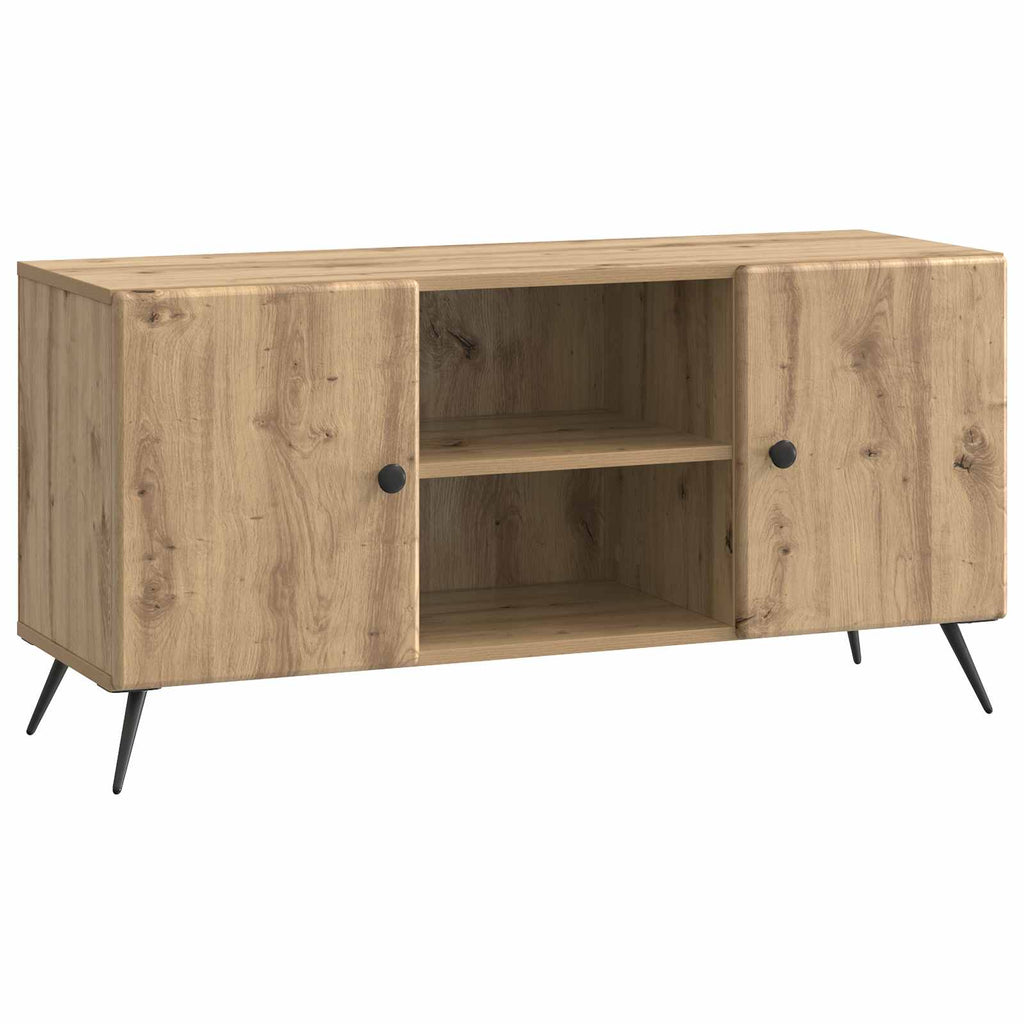 vidaXL Szafka pod telewizor Dąb artisan 102 x 34,5 x 50 cm