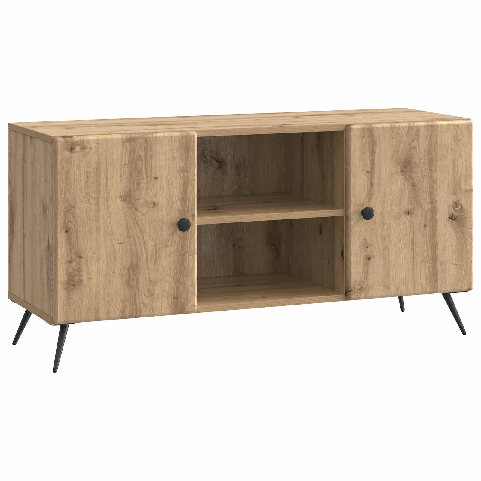 vidaXL Szafka pod telewizor Dąb artisan 102 x 34,5 x 50 cm