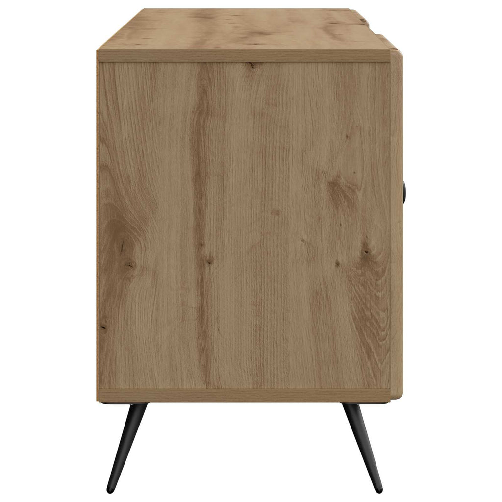 vidaXL Szafka pod telewizor Dąb artisan 102 x 34,5 x 50 cm