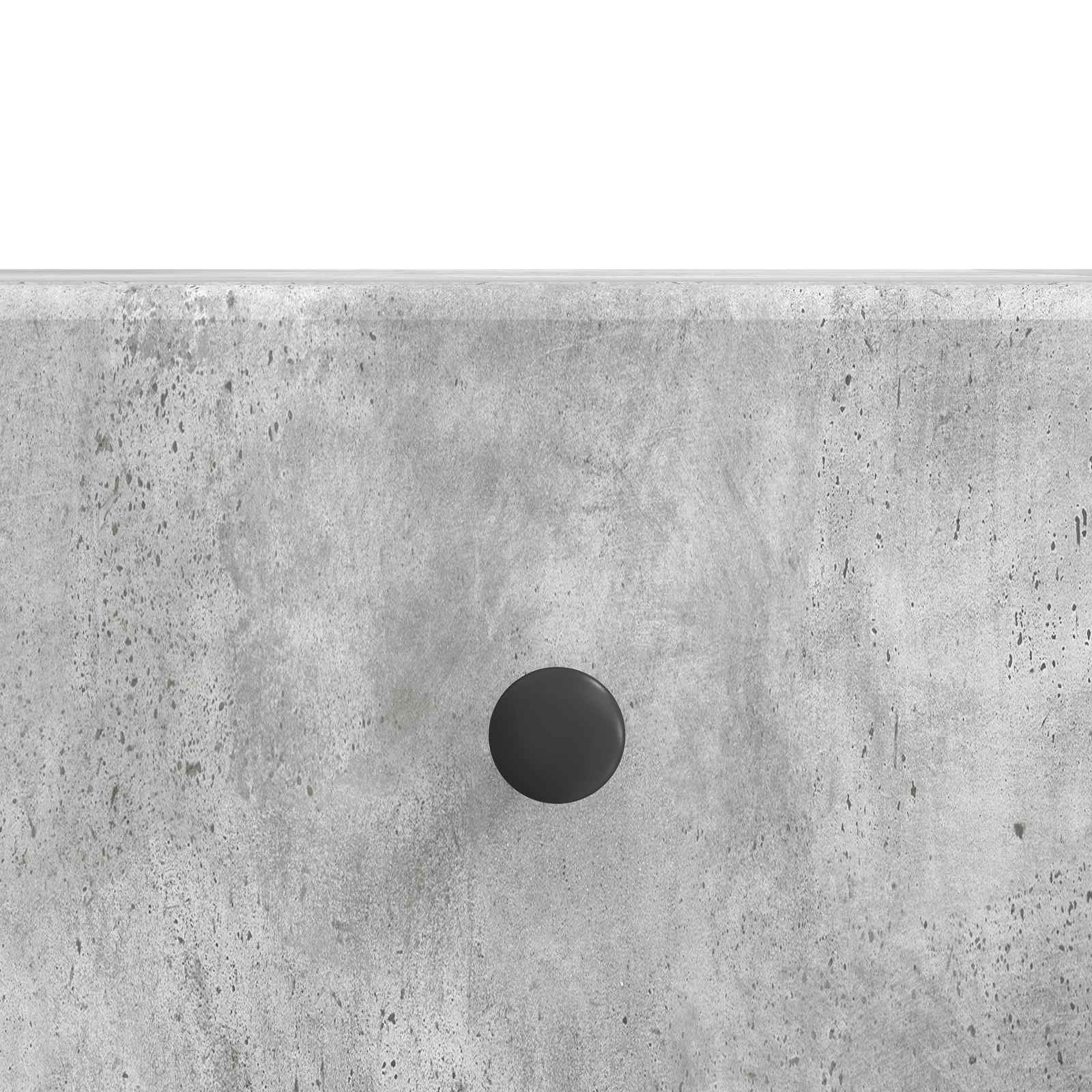 vidaXL Szafka pod telewizor Betonowy szary 147 x 34,5 x 30 cm
