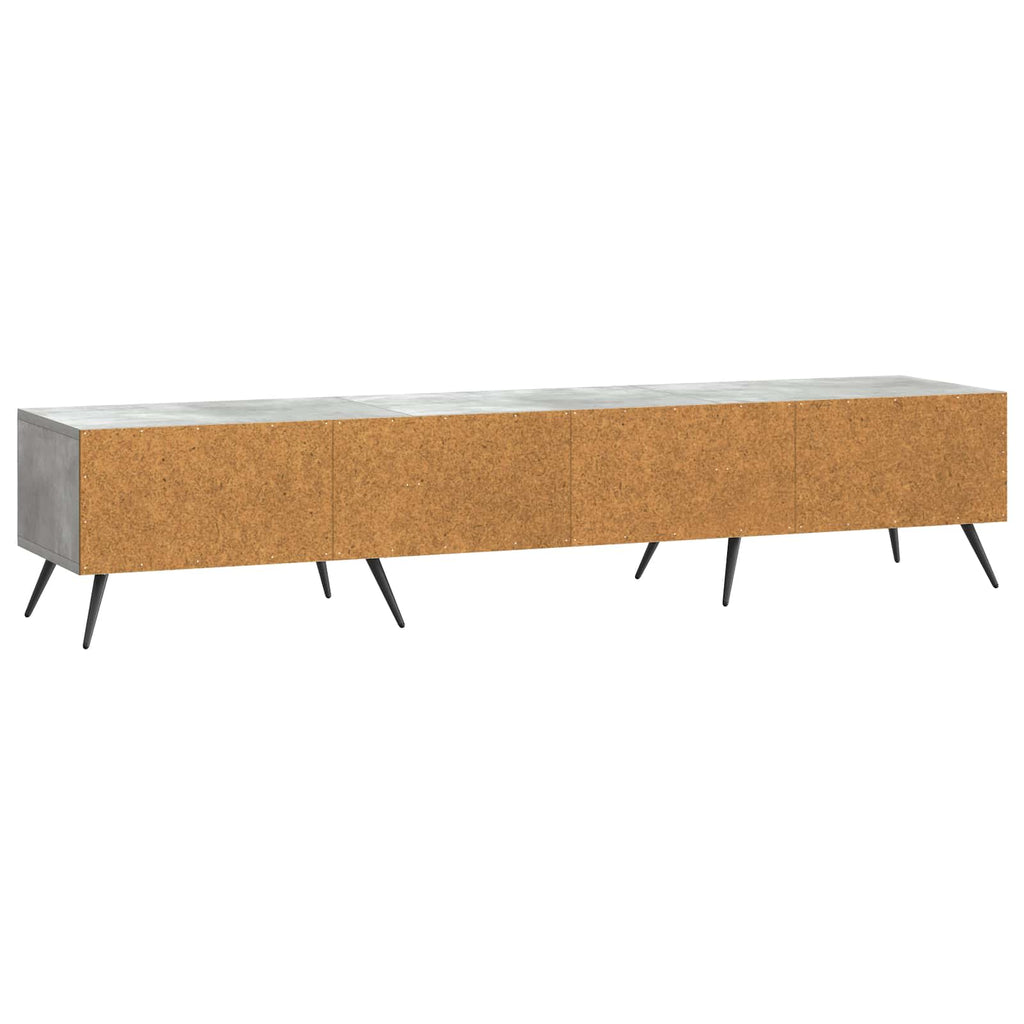 vidaXL Szafka pod telewizor Betonowy szary 147 x 34,5 x 30 cm