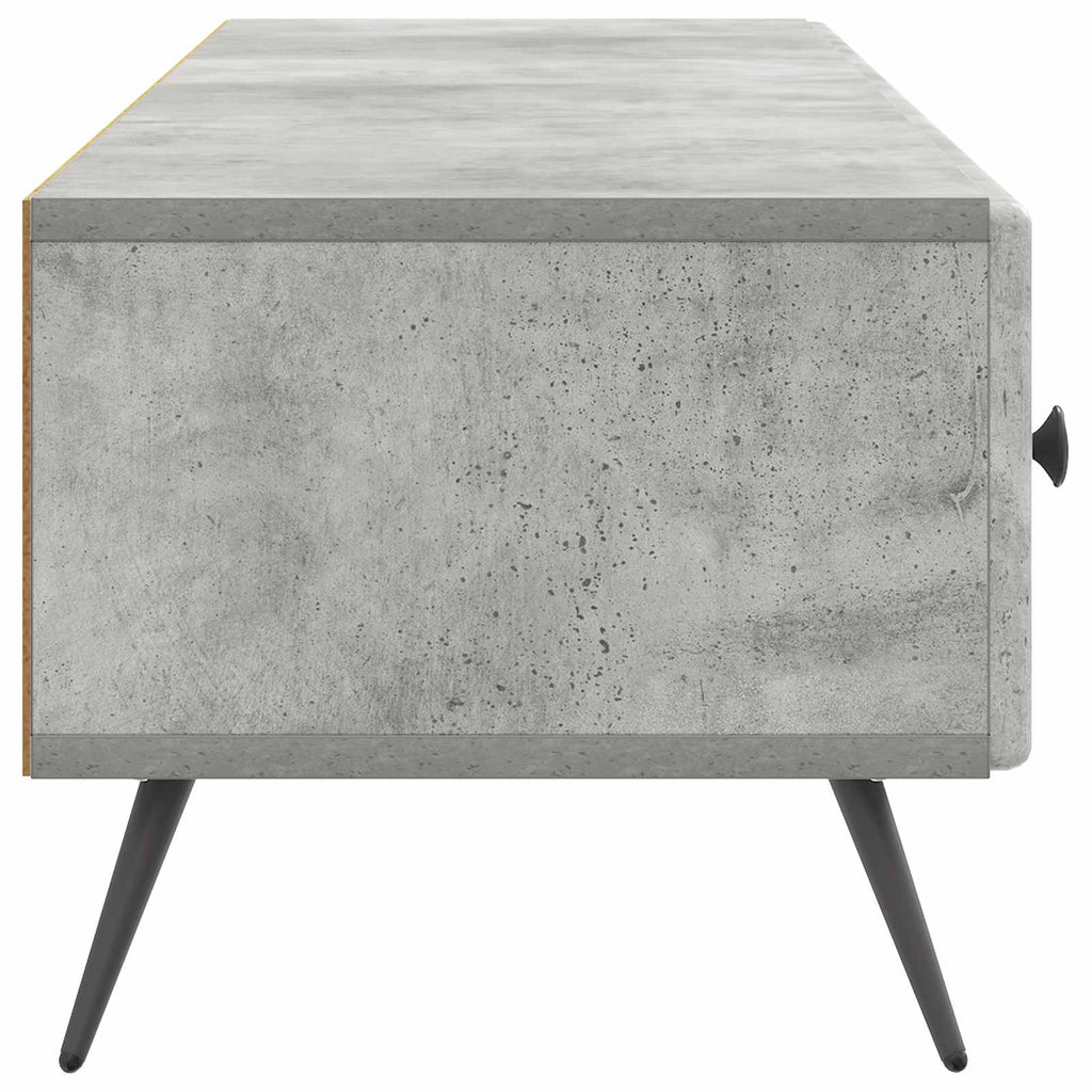 vidaXL Szafka pod telewizor Betonowy szary 147 x 34,5 x 30 cm