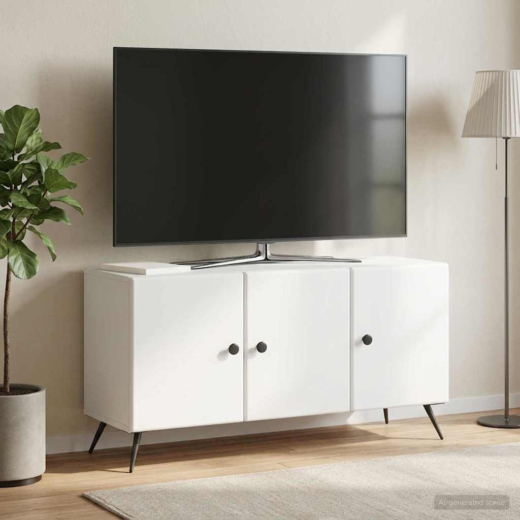 vidaXL Szafka pod telewizor Biały 99 x 34,5 x 50 cm