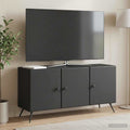 vidaXL Szafka pod telewizor Czarny 99 x 34,5 x 50 cm