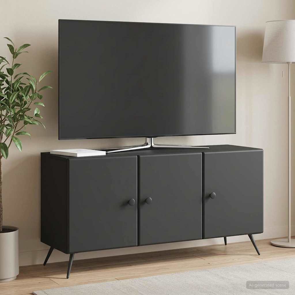 vidaXL Szafka pod telewizor Czarny 99 x 34,5 x 50 cm