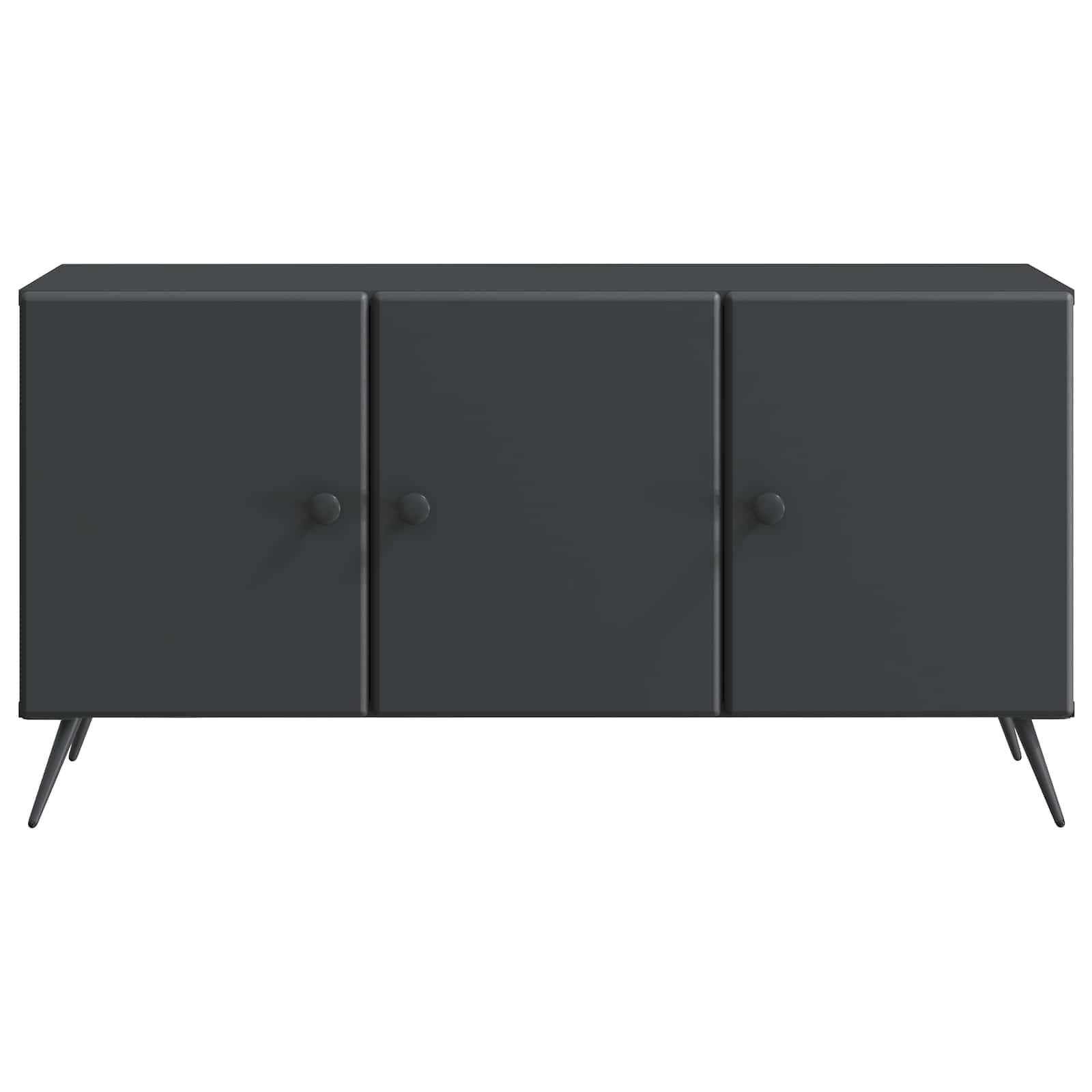vidaXL Szafka pod telewizor Czarny 99 x 34,5 x 50 cm