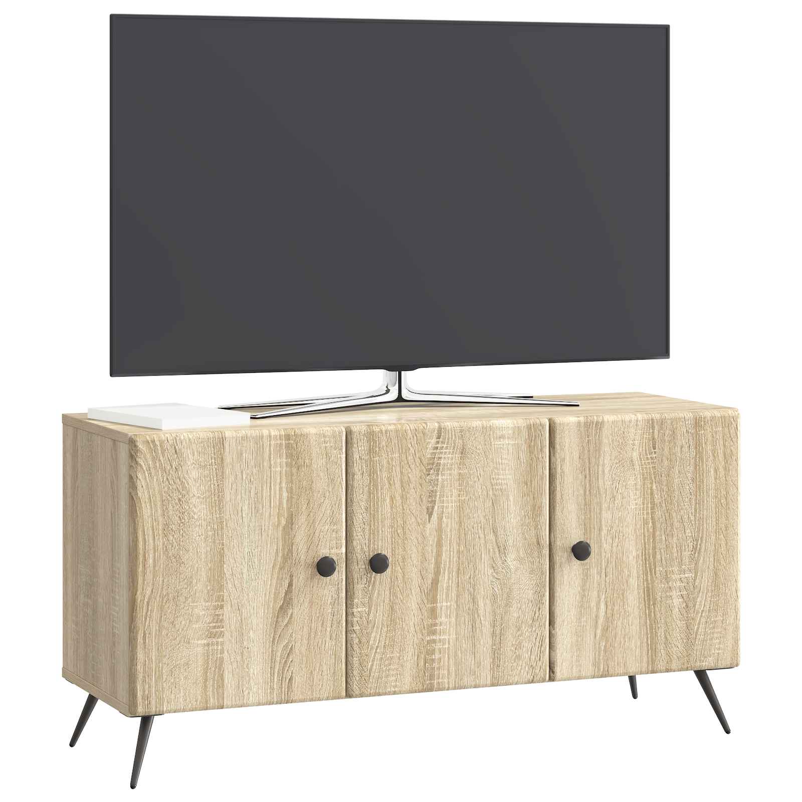 vidaXL Szafka pod telewizor dąb Sonoma 99 x 34,5 x 50 cm