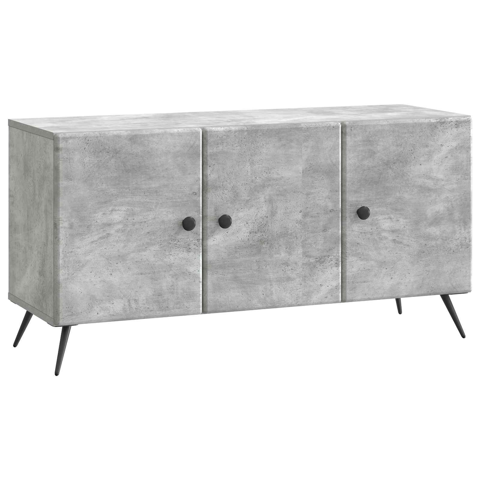 vidaXL Szafka pod telewizor Betonowy szary 99 x 34,5 x 50 cm